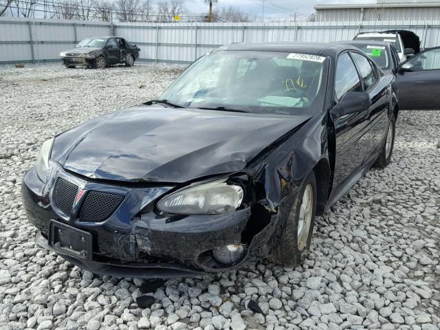 2G2WP552661268906 - 2006 PONTIAC GRAND PRIX BLACK photo 2