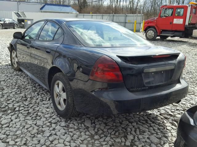 2G2WP552661268906 - 2006 PONTIAC GRAND PRIX BLACK photo 3