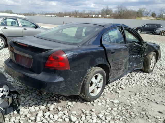 2G2WP552661268906 - 2006 PONTIAC GRAND PRIX BLACK photo 4