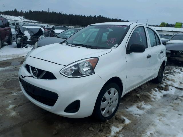 3N1CK3CP7FL227945 - 2015 NISSAN MICRA WHITE photo 2