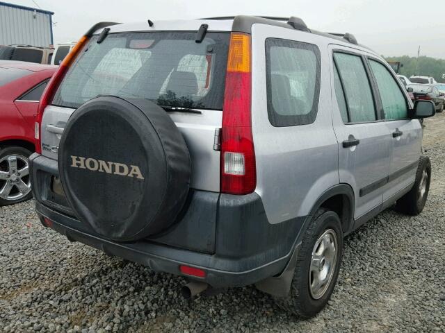 JHLRD68453C018568 - 2003 HONDA CR-V LX SILVER photo 4