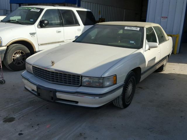 1G6KD52B4SU235377 - 1995 CADILLAC DEVILLE WHITE photo 2