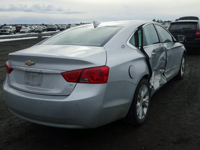 2G1125S35F9121648 - 2015 CHEVROLET IMPALA LT SILVER photo 4