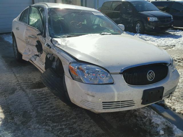 1G4HD57277U102311 - 2007 BUICK LUCERNE CX WHITE photo 1