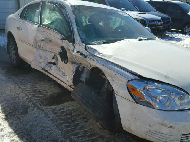 1G4HD57277U102311 - 2007 BUICK LUCERNE CX WHITE photo 9