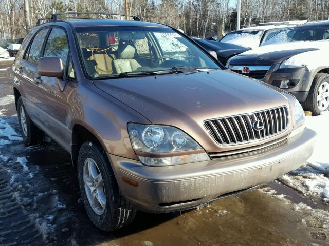 JT6HF10U5X0075949 - 1999 LEXUS RX 300 BROWN photo 1