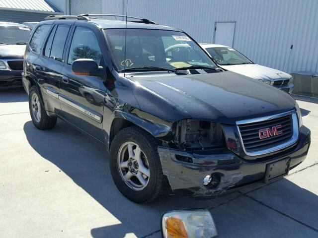 1GKDT13S532385645 - 2003 GMC ENVOY BLACK photo 1