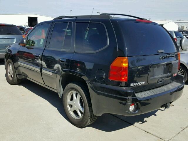 1GKDT13S532385645 - 2003 GMC ENVOY BLACK photo 3