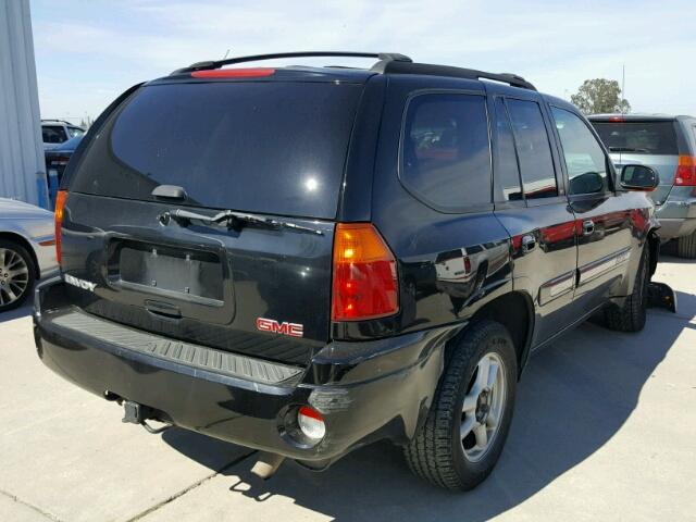 1GKDT13S532385645 - 2003 GMC ENVOY BLACK photo 4