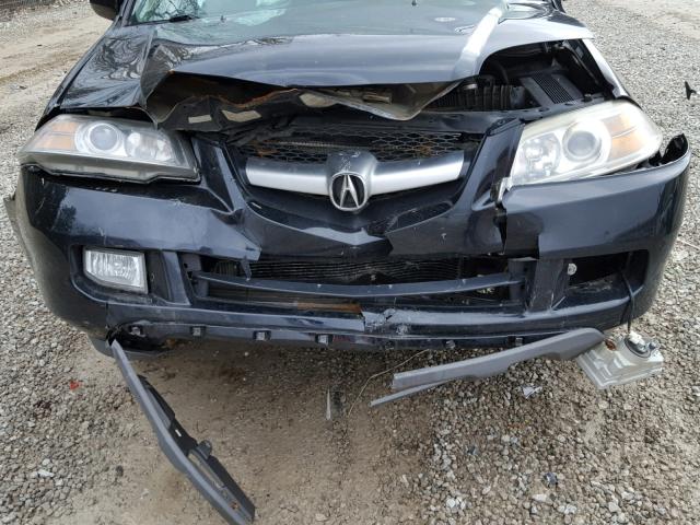 2HNYD18876H549507 - 2006 ACURA MDX TOURIN BLACK photo 7