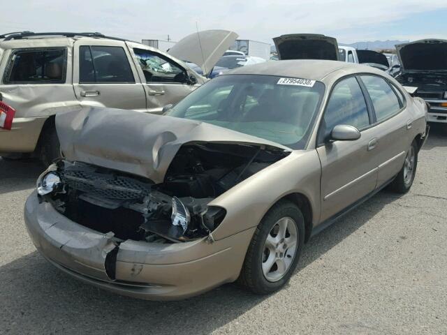 1FAFP55U92A165370 - 2002 FORD TAURUS SES GOLD photo 2