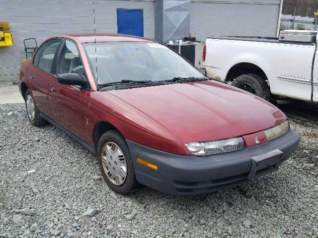 1G8ZG5289TZ281969 - 1996 SATURN SL1 BURGUNDY photo 1
