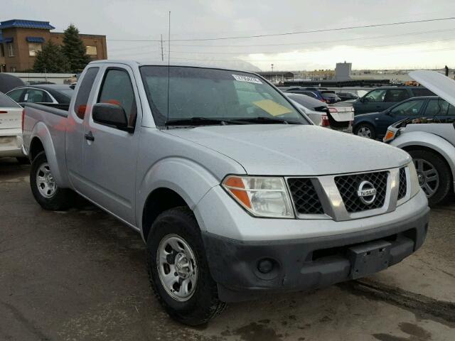 1N6BD06T77C451401 - 2007 NISSAN FRONTIER K SILVER photo 1