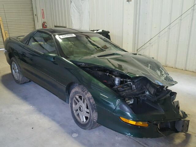 2G1FP22K0T2142697 - 1996 CHEVROLET CAMARO BAS GREEN photo 1