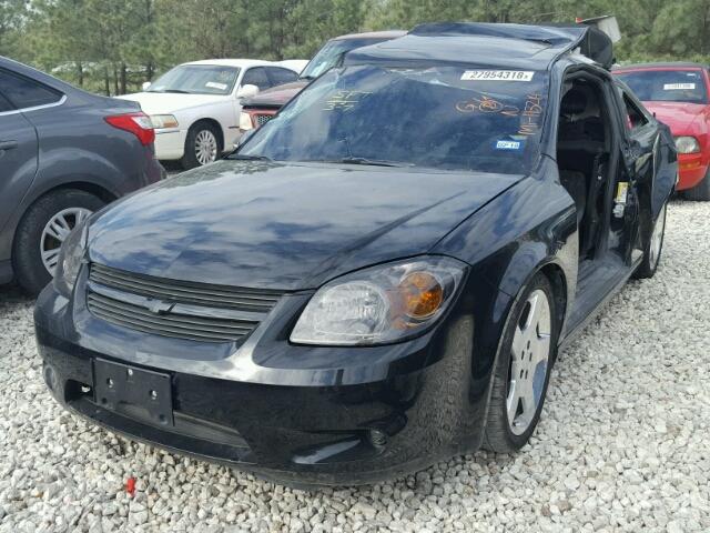 1G1AP18PX77160632 - 2007 CHEVROLET COBALT SS BLACK photo 2