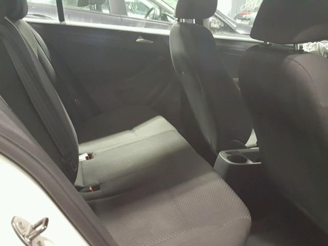 3VW2K7AJ0CM357504 - 2012 VOLKSWAGEN JETTA BASE თეთრი ფოტო 6