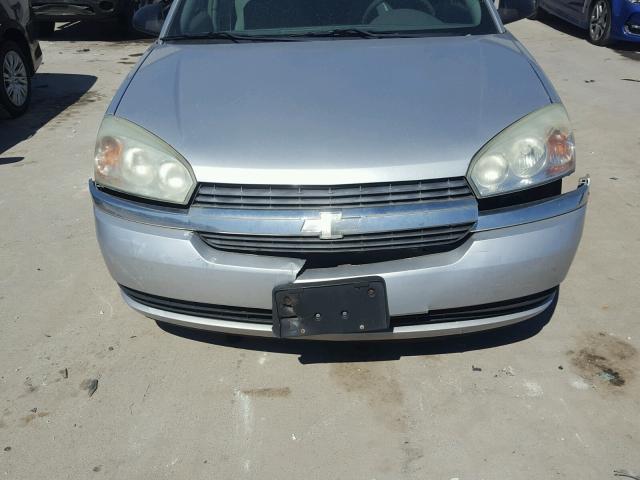 1G1ZT52854F149806 - 2004 CHEVROLET MALIBU LS ვერცხლისფერი ფოტო 9