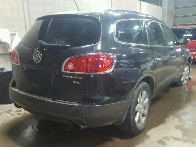 5GAEV23758J213965 - 2008 BUICK ENCLAVE CX BLACK photo 4