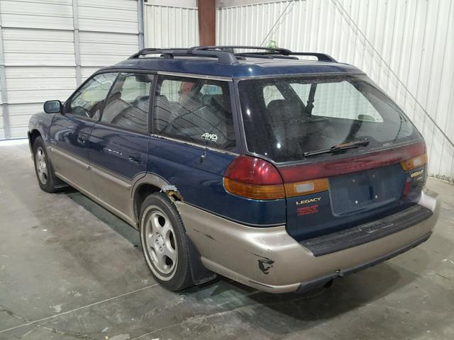 4S3BG6855W6657177 - 1998 SUBARU LEGACY 30T GREEN photo 3