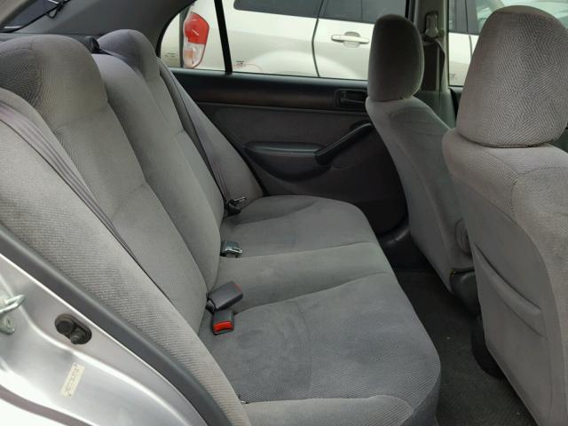 1HGES26731L037402 - 2001 HONDA CIVIC EX ვერცხლისფერი ფოტო 6