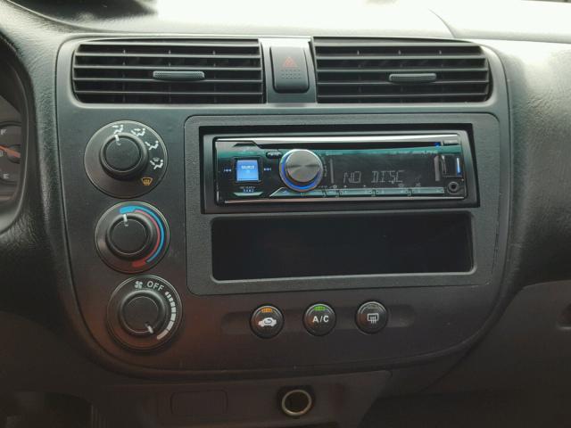 1HGES26731L037402 - 2001 HONDA CIVIC EX ვერცხლისფერი ფოტო 9