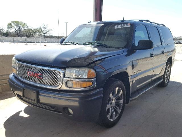 1GKFK66U83J217879 - 2003 GMC YUKON XL D GRAY photo 2