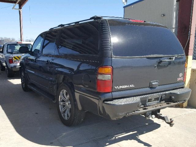 1GKFK66U83J217879 - 2003 GMC YUKON XL D GRAY photo 3