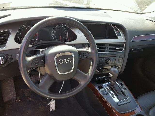 WAUSF78K69N059377 - 2009 AUDI A4 PREMIUM GRAY photo 9