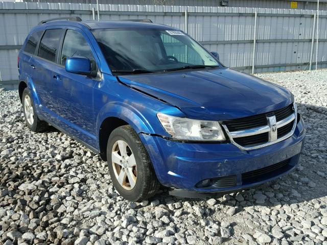 3D4PG5FV4AT138092 - 2010 DODGE JOURNEY SX BLUE photo 1