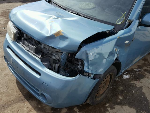 JN8AZ28R99T131128 - 2009 NISSAN CUBE BASE TEAL photo 9