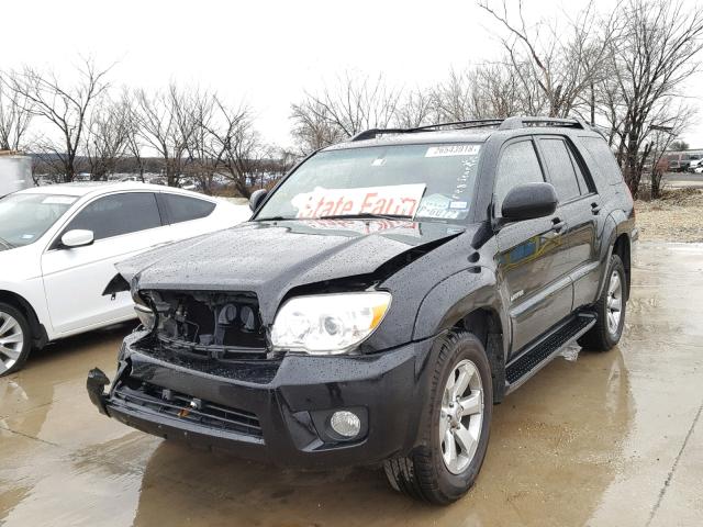 JTEZU17R470089261 - 2007 TOYOTA 4RUNNER LI BLACK photo 2