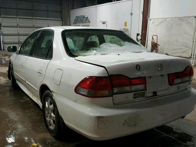 JHMCG56602C017785 - 2002 HONDA ACCORD EX WHITE photo 3