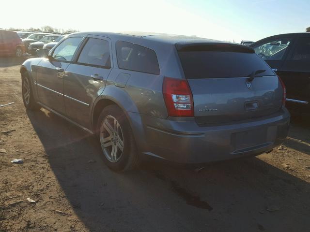 2D4GV58265H549355 - 2005 DODGE MAGNUM R/T GRAY photo 3