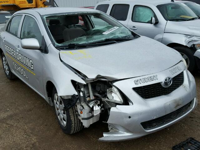 JTDBL40E69J027648 - 2009 TOYOTA COROLLA BA SILVER photo 9