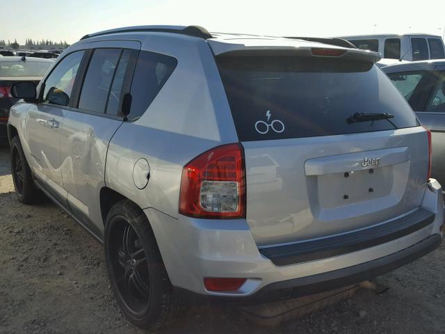 1J4NT1FA7BD155461 - 2011 JEEP COMPASS SP SILVER photo 3