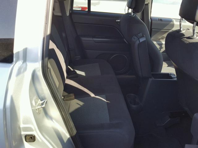 1J4NT1FA7BD155461 - 2011 JEEP COMPASS SP SILVER photo 6