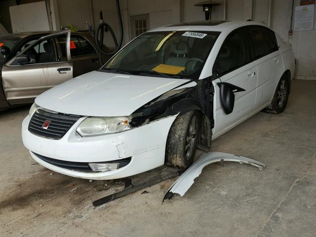 1G8AL54F25Z119253 - 2005 SATURN ION LEVEL WHITE photo 2