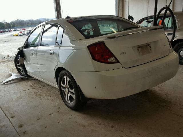 1G8AL54F25Z119253 - 2005 SATURN ION LEVEL თეთრი ფოტო 3