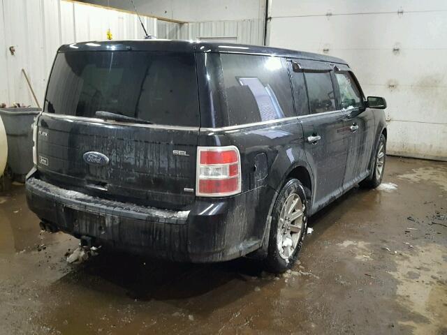 2FMHK6CC8CBD04679 - 2012 FORD FLEX SEL BLACK photo 4