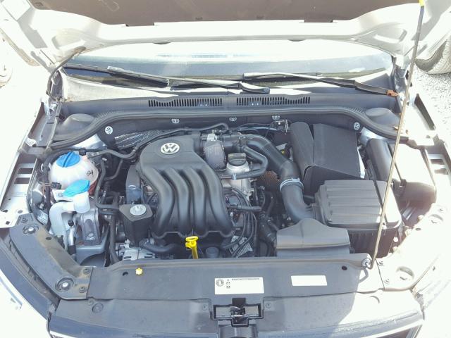 3VW2K7AJXFM324384 - 2015 VOLKSWAGEN JETTA BASE 银色 照片 7