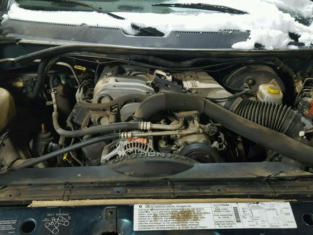 3B7KF26W9WM234433 - 1998 DODGE RAM 2500 GREEN photo 7