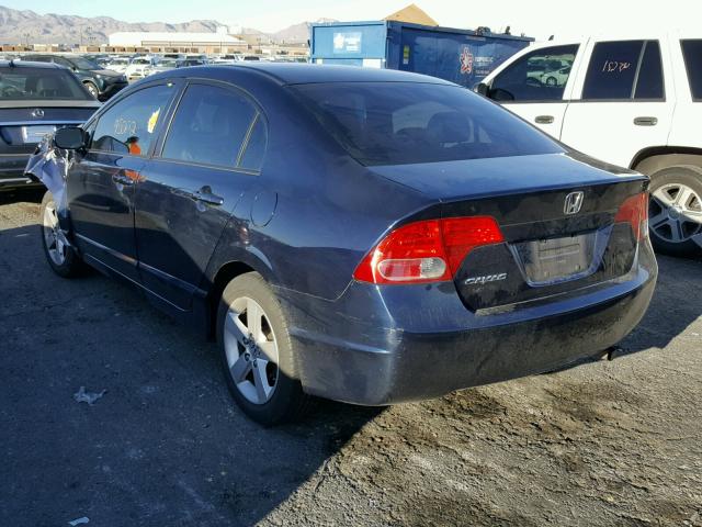 1HGFA168X8L025610 - 2008 HONDA CIVIC EX Mavi foto 3