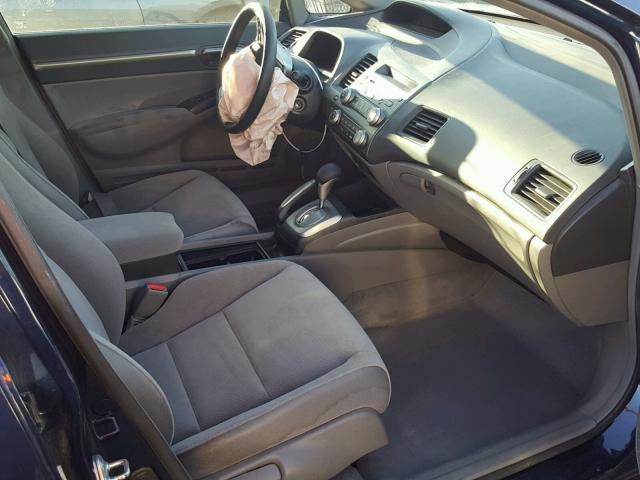 1HGFA168X8L025610 - 2008 HONDA CIVIC EX Mavi foto 5