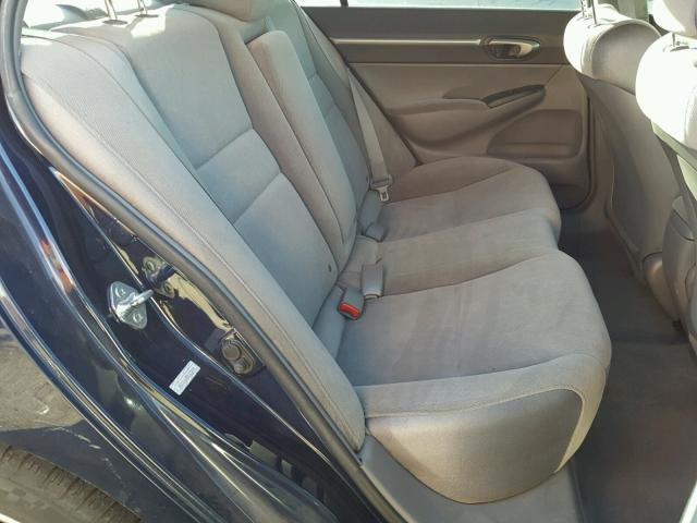 1HGFA168X8L025610 - 2008 HONDA CIVIC EX Mavi foto 6