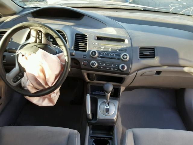 1HGFA168X8L025610 - 2008 HONDA CIVIC EX Mavi foto 9