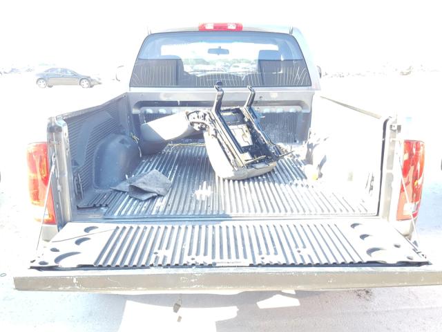 1D7HA16K06J241743 - 2006 DODGE RAM 1500 S GRAY photo 9