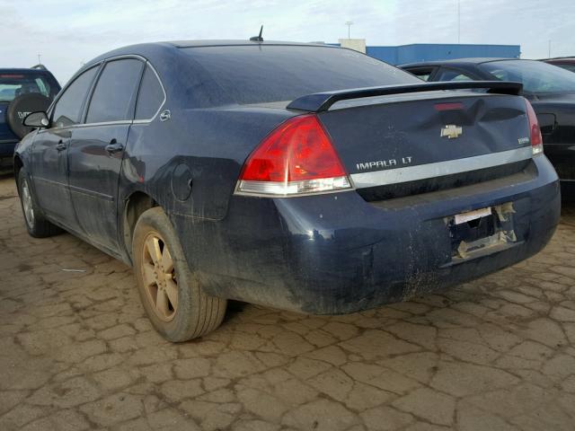 2G1WT58K689231967 - 2008 CHEVROLET IMPALA LT BLUE photo 3