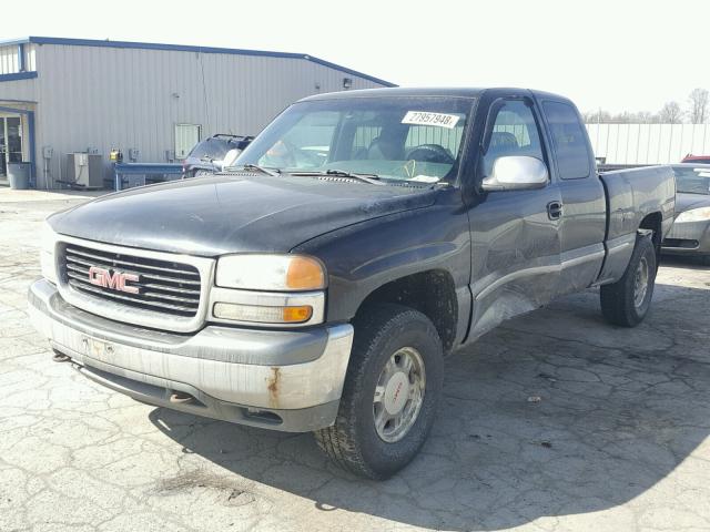 1GTEK19T8YE351899 - 2000 GMC NEW SIERRA BLACK photo 2