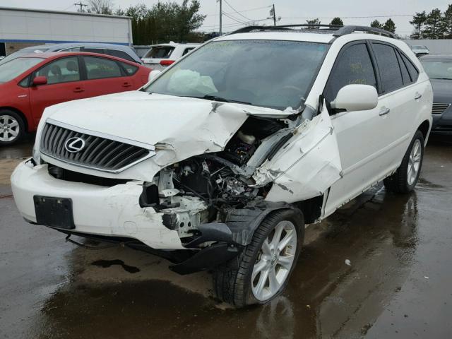 2T2HK31U69C124546 - 2009 LEXUS RX 350 WHITE photo 2