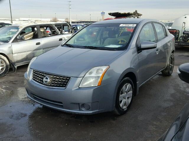 3N1AB61E17L696282 - 2007 NISSAN SENTRA 2.0 GRAY photo 2